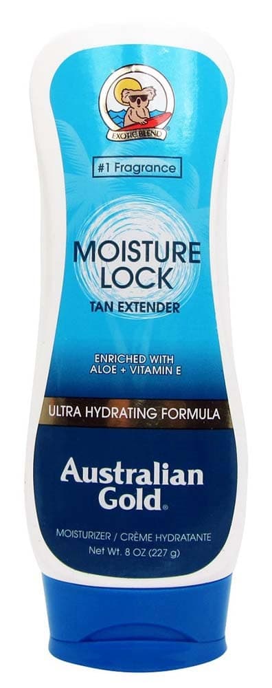Protetor Solar Australian Gold Moisture Lock Tan Extender 237mL