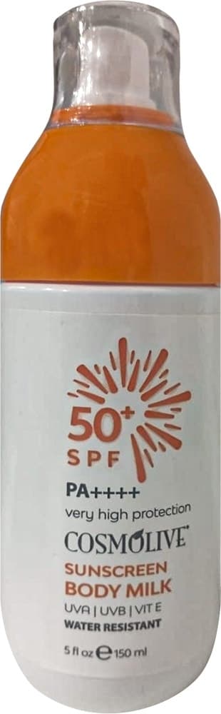 Protetor Solar Cosmolive Body Milk FPS50 - 150mL