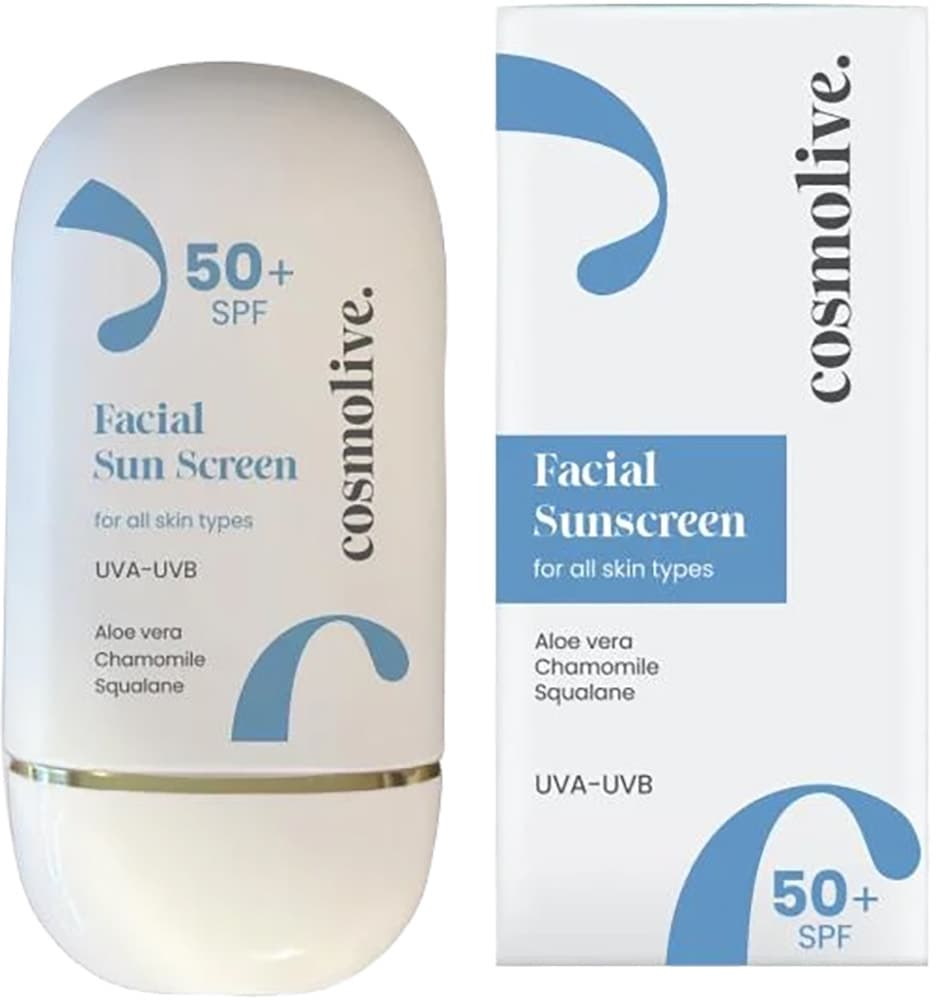 Protetor Solar Cosmolive Sunscreen Squalane Spf50 - 50mL