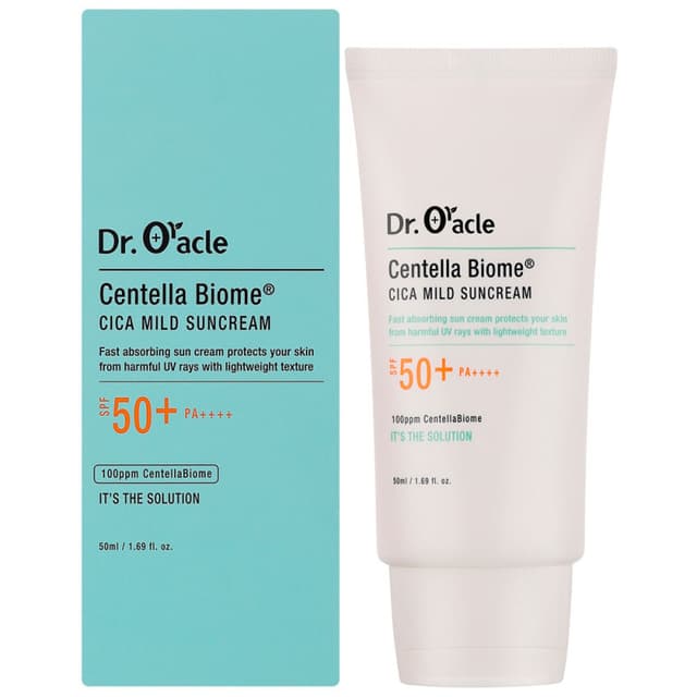 Protetor Solar Dr. Oracle Centella Biome Cica Mild Sun 50ml