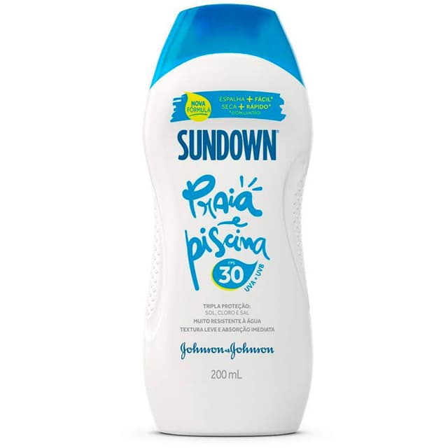 Protetor Solar Sundown Praia e Piscina FPS30+ 200ml