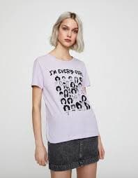 Camiseta Feminina Pull&bear