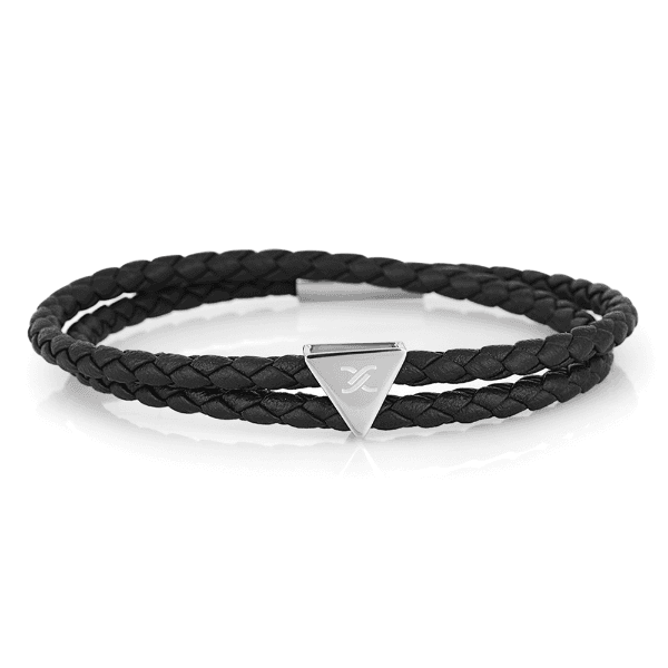 Pulseira Feminina Daniel Klein Dkj.6.10029-1 Couro Preto