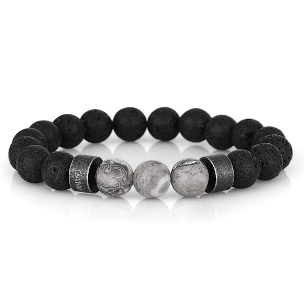 Pulseira Masculina Daniel Klein Dkj.14.10003-3 Vintage Preto