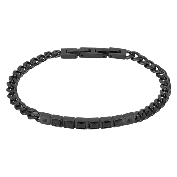 Pulseira Masculina Daniel Klein Dkj.16.10006-2 Preta