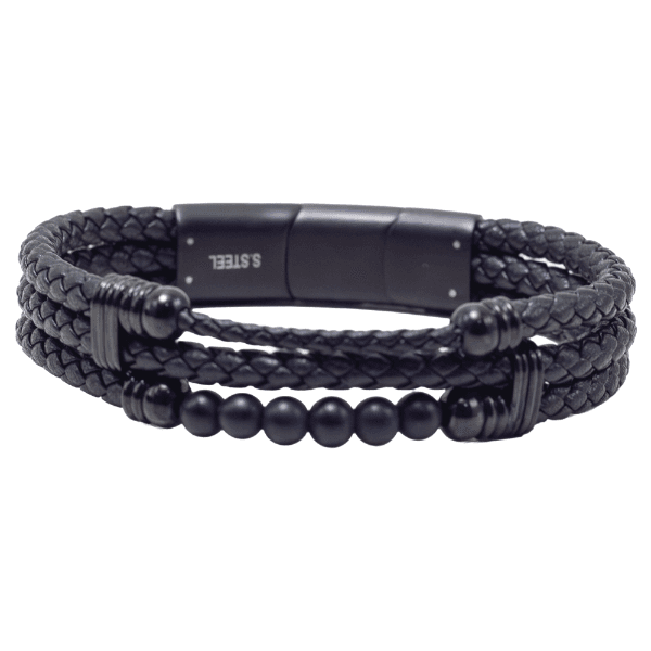 Pulseira Masculina Daniel Klein Dkj.6.10028-2 Preto