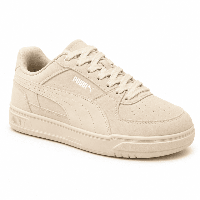 Tênis Puma Caven Iii 404486/02 (7.5) Creme