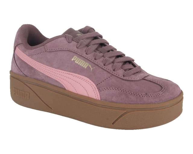 Tênis Puma Club Ii Era 402609/12 Marrom/rosa Tam. 10