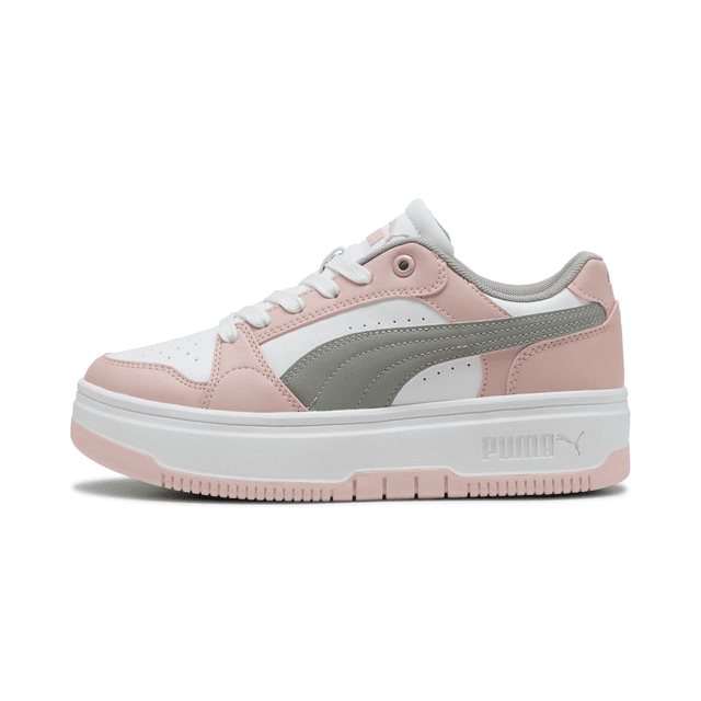 Tênis Puma Rebound F 402592/06 Branco/Rosa (6.5)