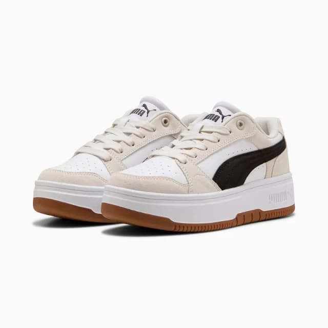 Tênis Puma Rebound F 402593/01 (7.5) Branco/preto