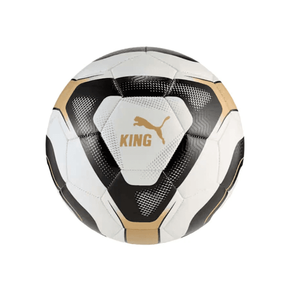 Bola de Futebol Puma King 084736/01 Branco/Preto