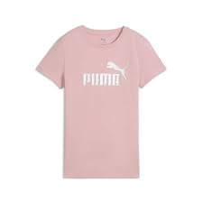 Camiseta Puma Ess Metallic Logo Tee 63153626 Rosa Tam. P