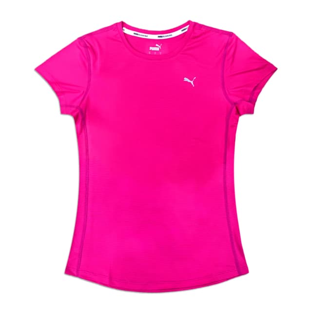 Camiseta Puma Feminina Run Favorite Velocity Tee 525061A04 Rosa Tam. Xs