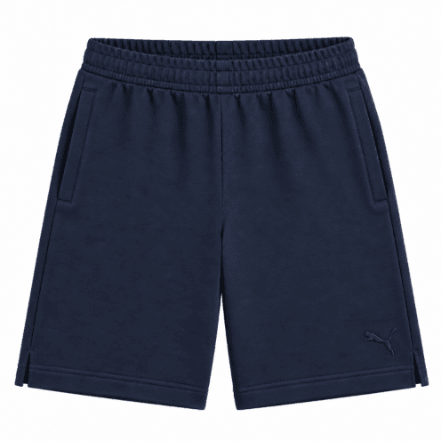 Puma Short Masc Terry 681861A02 (s) Azul Oscuro