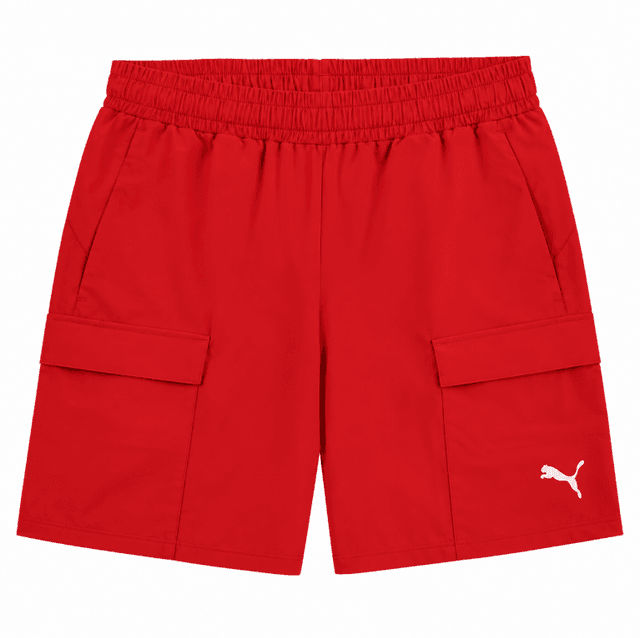 Puma Short Masc Wardrobe Essentials 629656A04 (l) Rojo