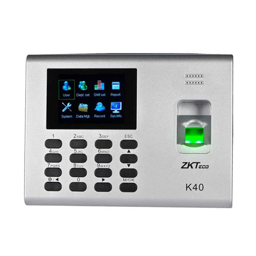 Controle de Acesso Biométrico ZKTeco K40-Id