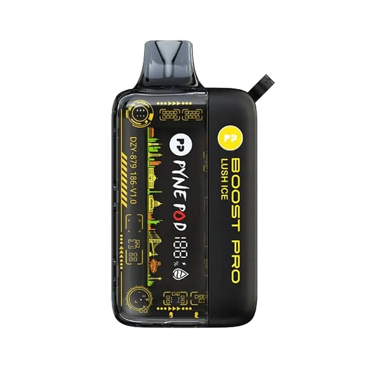 Pyne Pod Vaper Desechable Boost Pro 20000PUFFS Lush Ice 5%