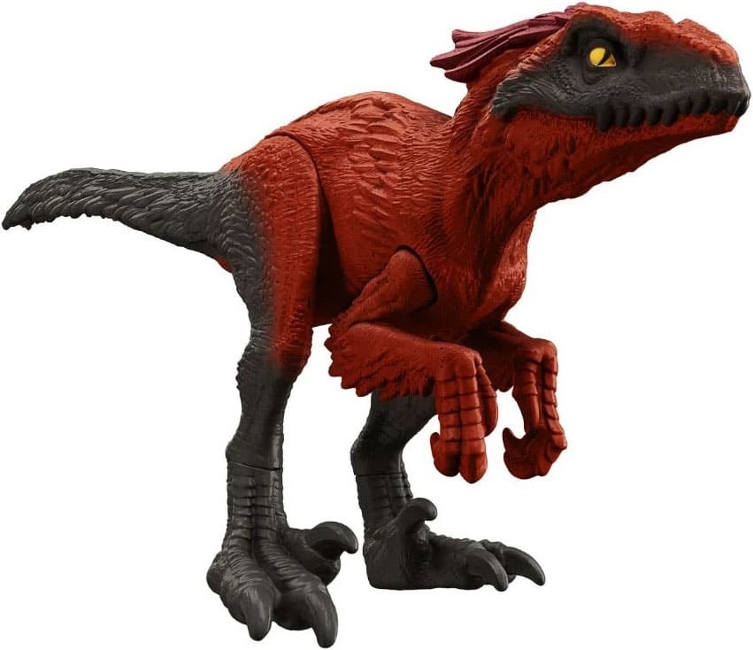 Figura de Ação Mattel Pyroraptor Jurassic World Rebirth - Jgc09
