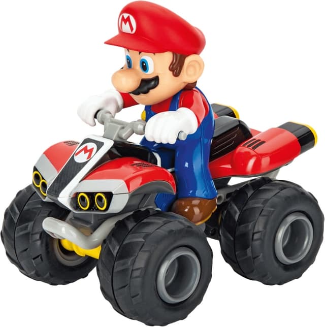 Quadriciclo A Controle Remoto Carrera Mario Kart - Mario
