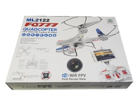 Drone Quadricóptero Fpv Wi-Fi Ml2122 Fq777