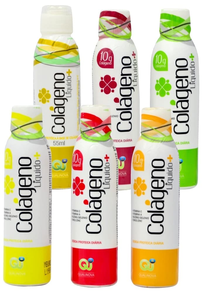 Colágeno Líquido Qualinova 6 Sabores (30 Unidades) 55mL