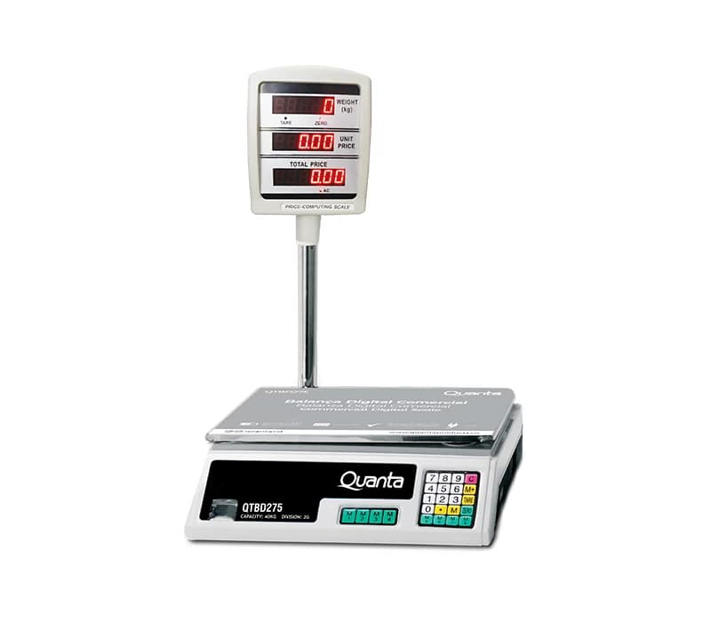 Multímetro Quanta Balanza Digital Comercial Qtbd275 40KG Bivolt