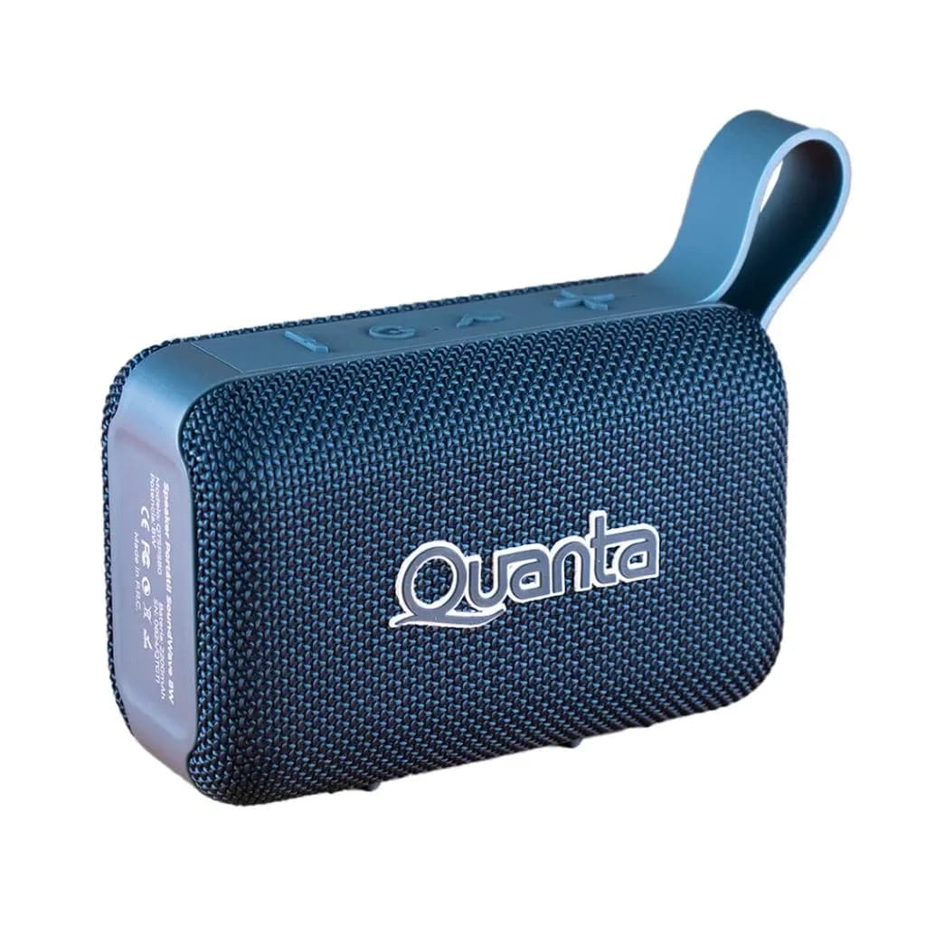 Caixa de Som Quanta Qtsps80 8W/2200MAH/USB Azul
