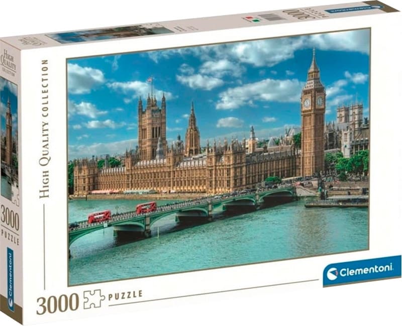 Quebra-Cabeça Clementoni The Houses Of Parliament 3000 Peças