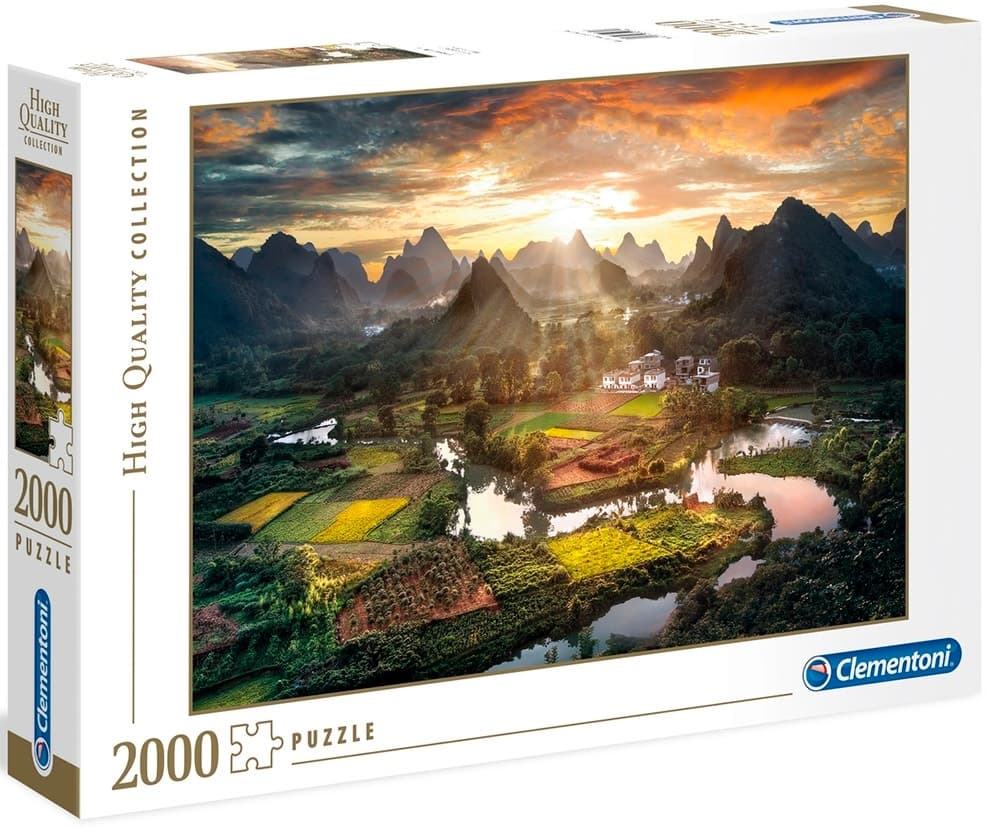 Quebra-cabeça Clementoni View of China 32564 (2000 Peças)