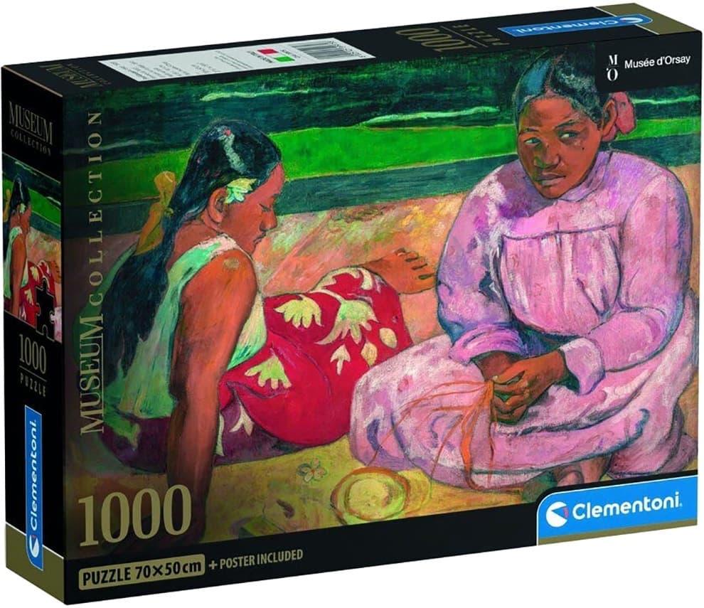 Quebra-Cabeça Clementoni Museum Collection Femmes de Tahiti - 39775 (1000 Pçs)