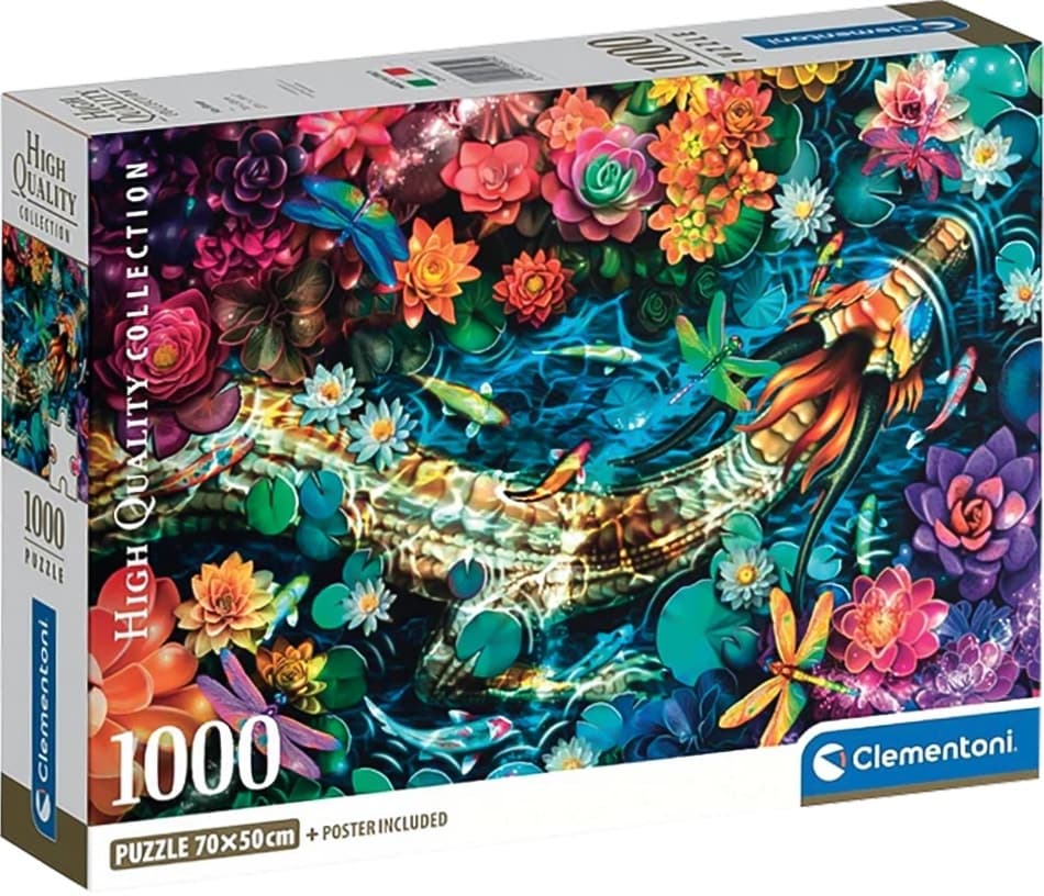 Quebra-Cabeça Clementoni Koi River High Quality Collection 39939 (1000 Pçs)