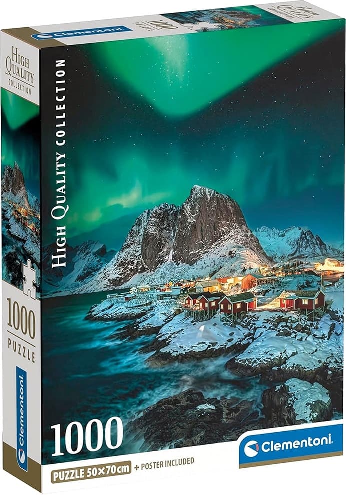 Quebra-Cabeça Clementoni Lofoten Islands High Quality Collection - 39775 (1000 Pçs)