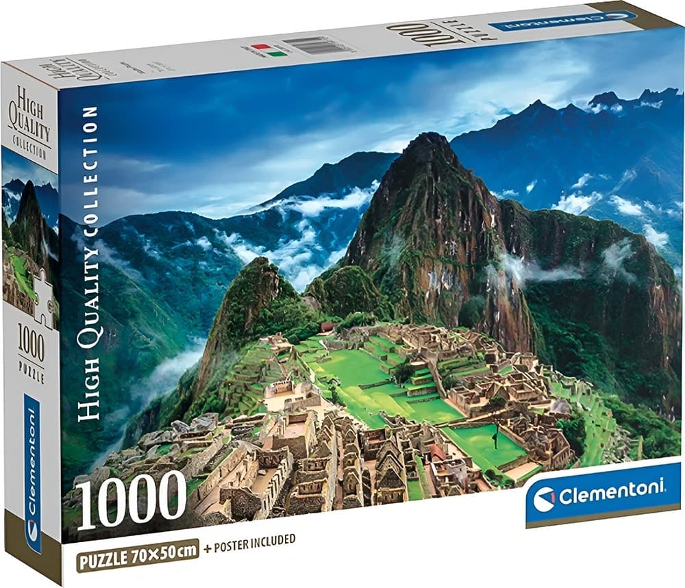 Quebra-Cabeça Clementoni Machu Picchu High Quality Collection - 39770 (1000 Pçs)