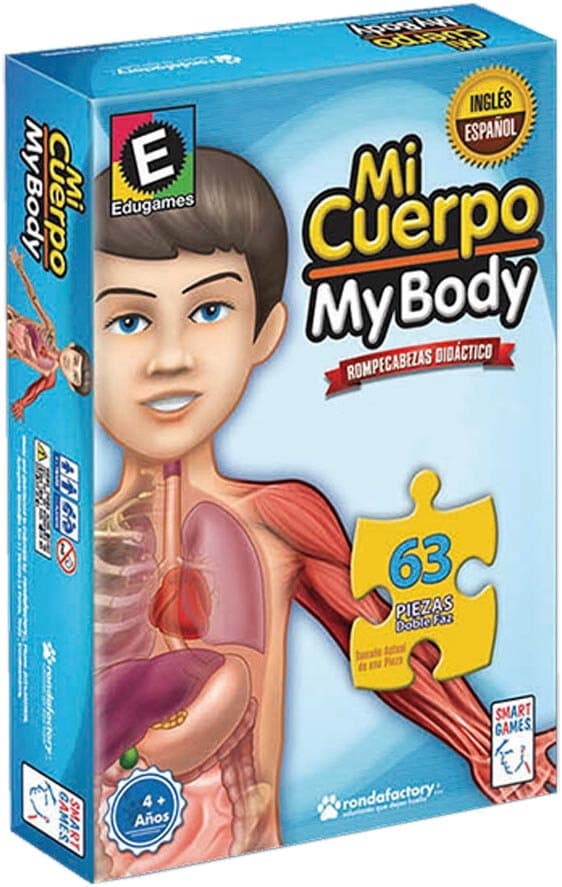 Quebra-Cabeça Ronda Meu Corpo 63 Peças