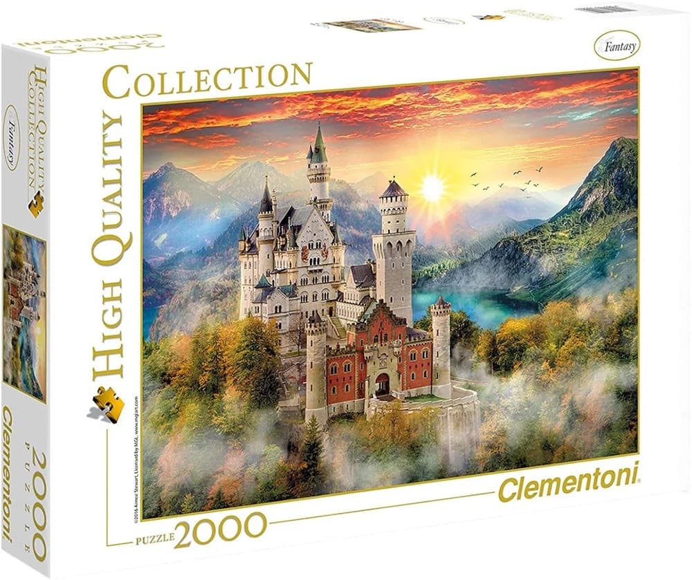 Quebra-Cabeça Clementoni Neuschwanstein 32559 (2.000 Pçs)