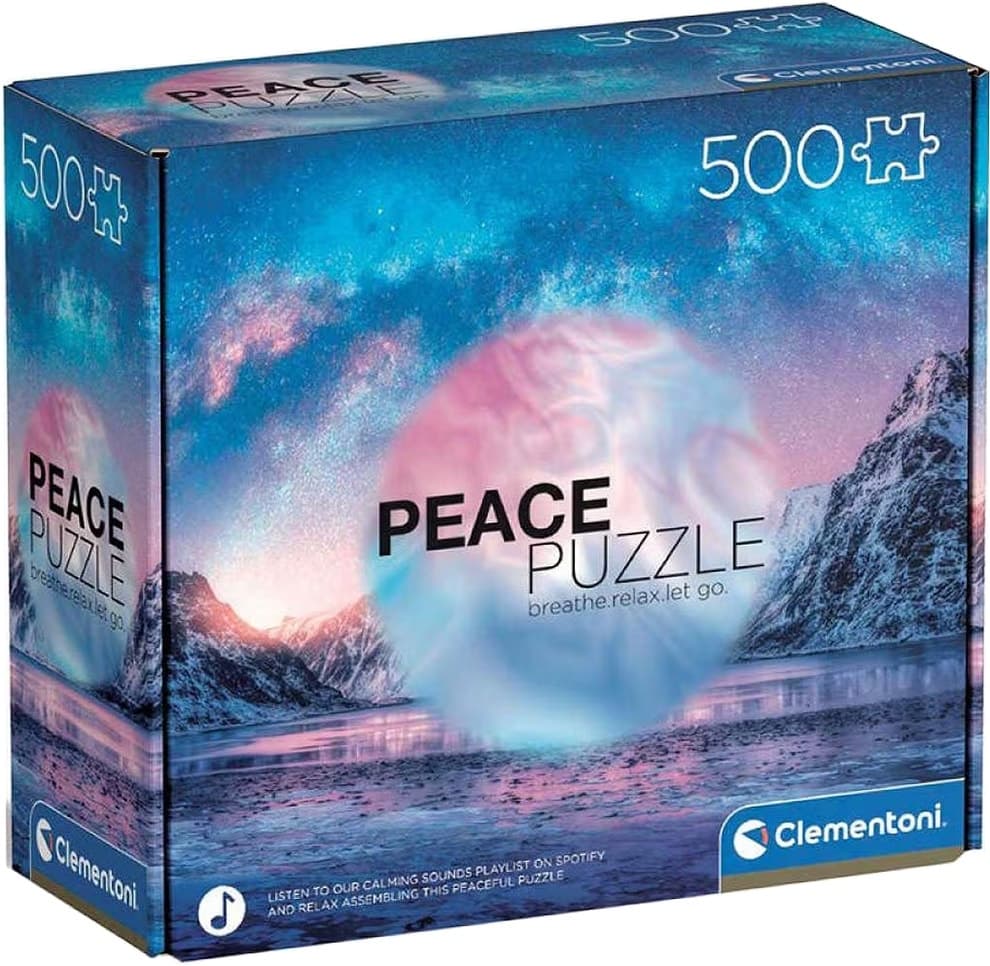 Quebra-Cabeça Clementoni Peace Puzzle - 35116 (500 Pçs)