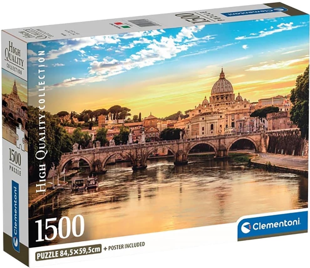 Quebra-Cabeça Clementoni Rome High Quality Collection - 31717 (1500 Pçs)