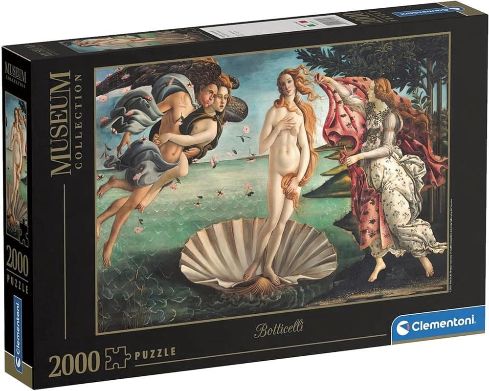 Quebra-Cabeça Clementoni The Birth of Venus Museum Collection - 2000 Pçs