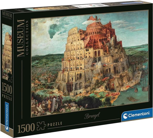Quebra-Cabeça Clementoni The Tower of Babel High Quality Collection - 31738 (1500 Pçs)