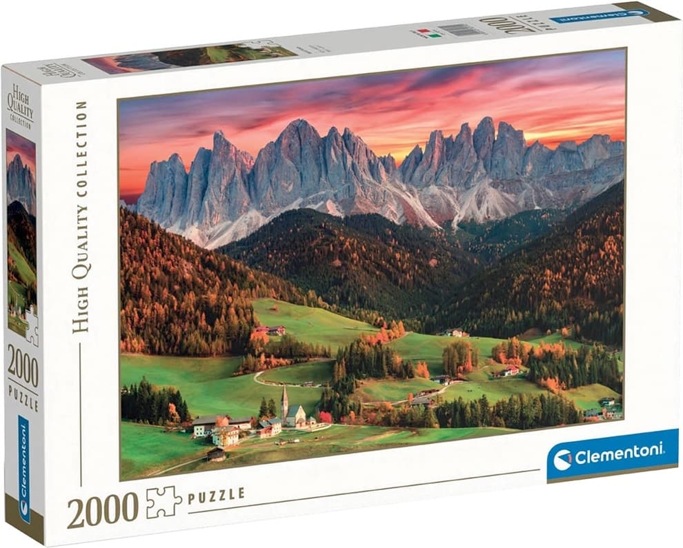 Quebra-Cabeça Clementoni Val Di Funes High Quality Collection - 32570 (2000 Pçs)