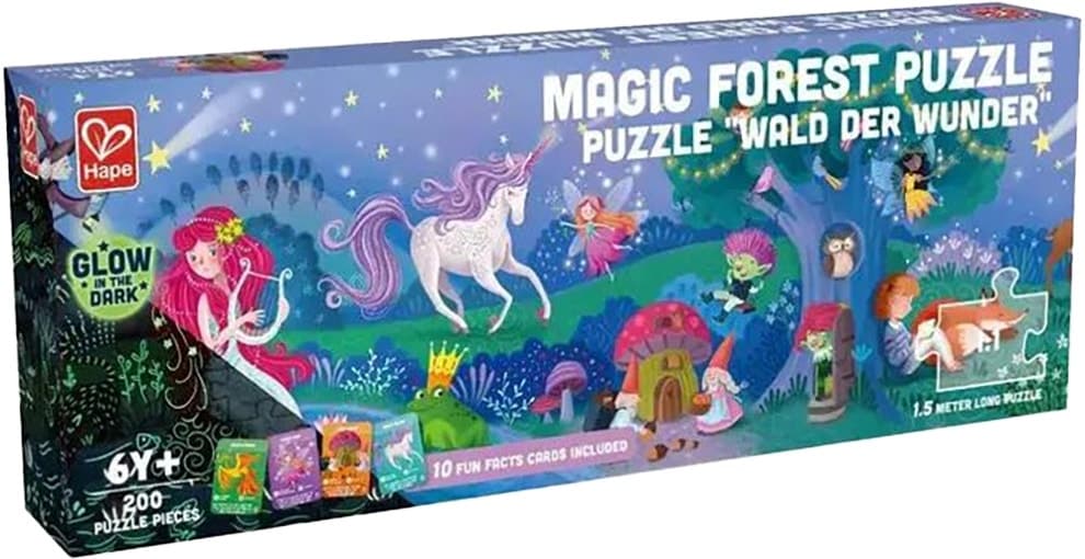 Quebra-cabeça Hape Magic Forest Puzzle (200 Peças)