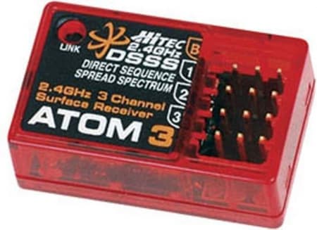 Rádio Hitec Atom 3 Dsss 2.4G Micro