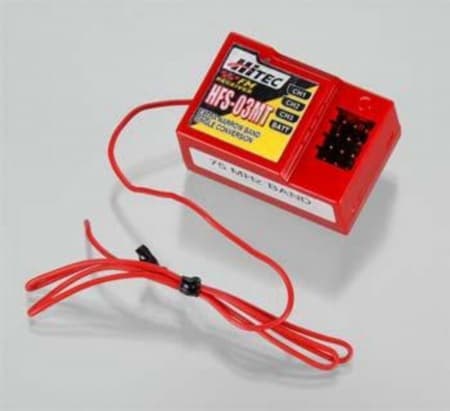Rádio Hitec Fm Rx 75MHz