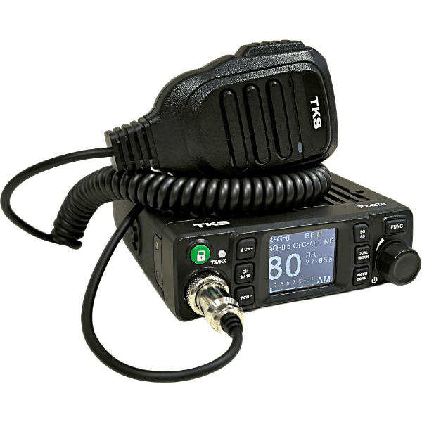 Rádio Amador Tks Px-270 80 Canais AM/FM 8W Preto