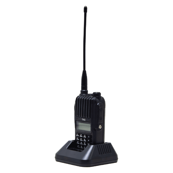Rádio Amador Tks Tk-V80 128 Canais 5W 1800Mah Vhf 136-174Mhz Preto