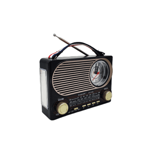 Rádio Ecopower Ep-F98B USB/SD/FM/AM Preto