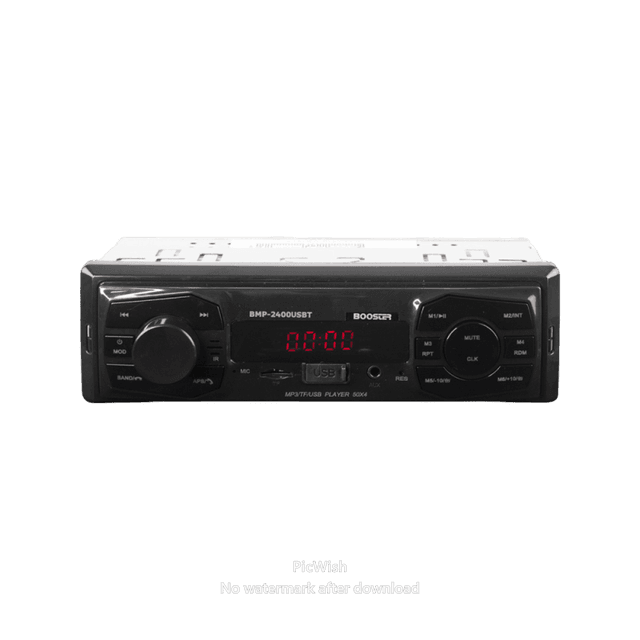 Rádio Toca-Discos Booster Bmp-2400USBT FM/SD/USB/AUX
