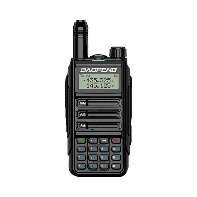 Rádio Comunicador Dual Baofeng Bf-Uv16 Preto