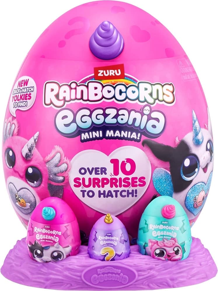 Mini Boneca Surpresa Rainbocorns Eggzania Zuru