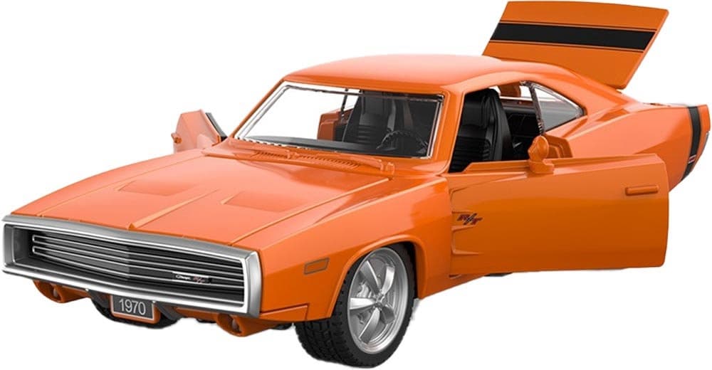 Carro de Controle Remoto Rastar 1970 Dodge Charger R/T 1/36